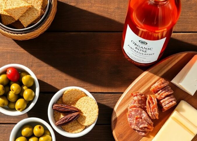 Apéritif bio: sélection produits